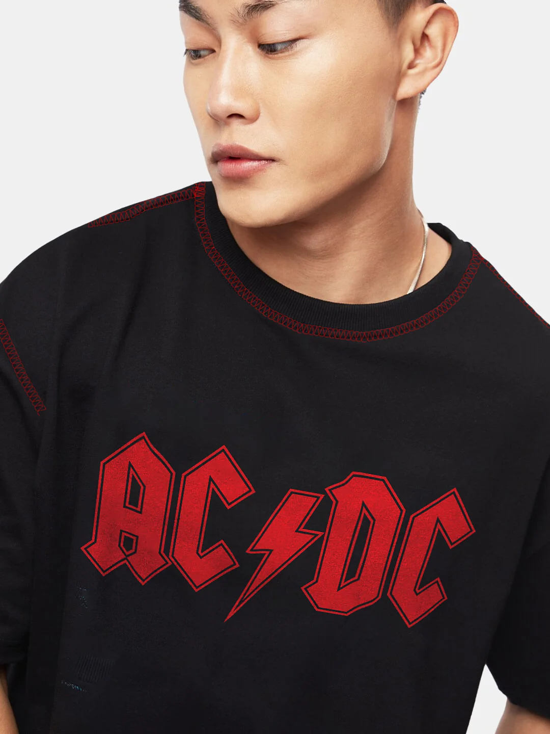 AC DC Band Oversized T-Shirt - Image 5