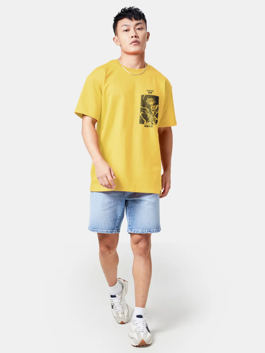 Agastuma Zenistu Demon Slayer Oversized T-Shirt - Image 4