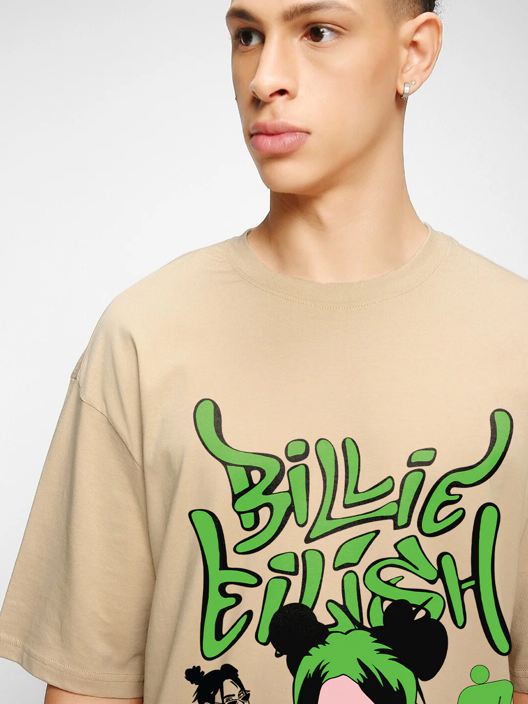 Billie Eilish Oversized T-Shirt - Image 4