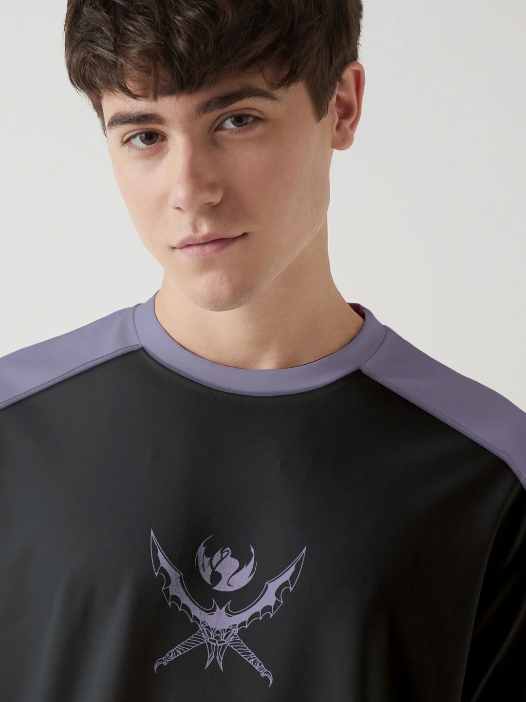 Jin Woo X Shadow Monarch Solo Leveling Oversized T-Shirt - Multi Color - Image 3