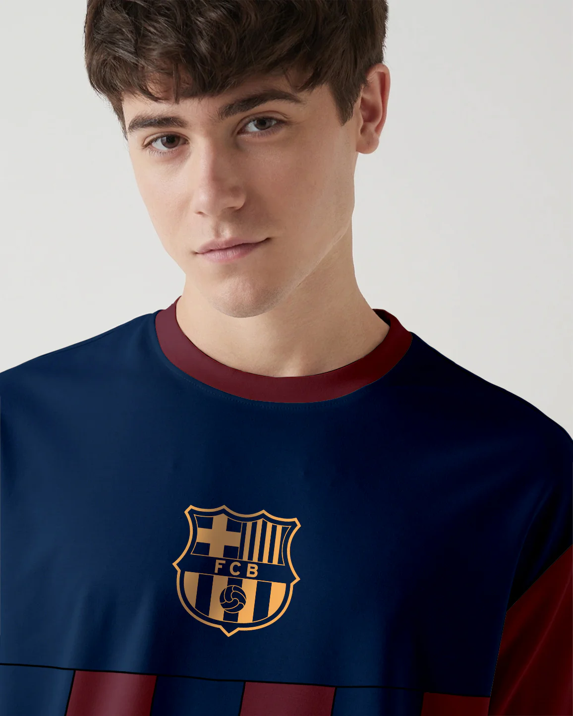 Barcelona Oversized T-Shirt - Multi Color - Image 4