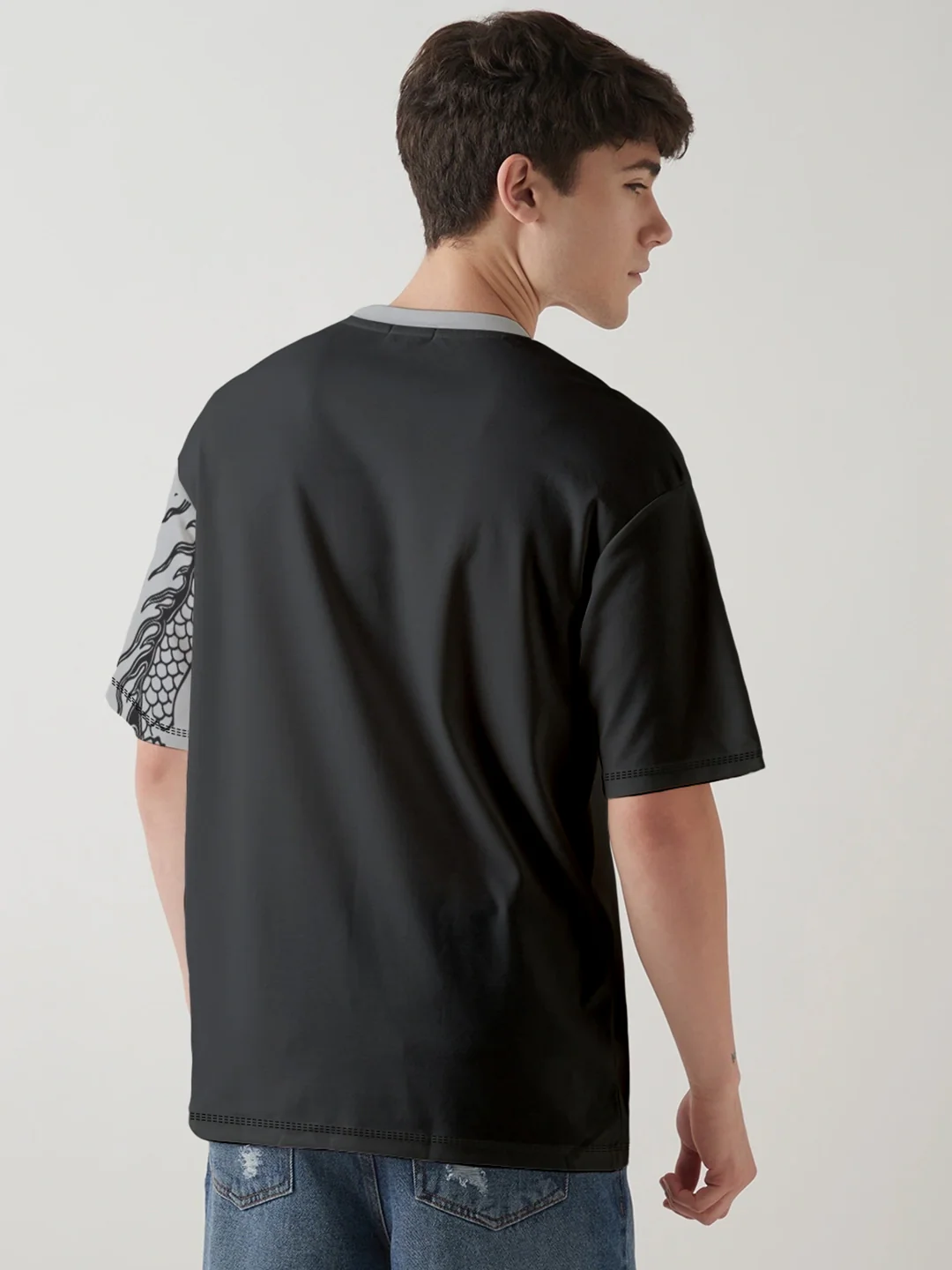 Dragon Warrior Oversized T-Shirt - Image 3