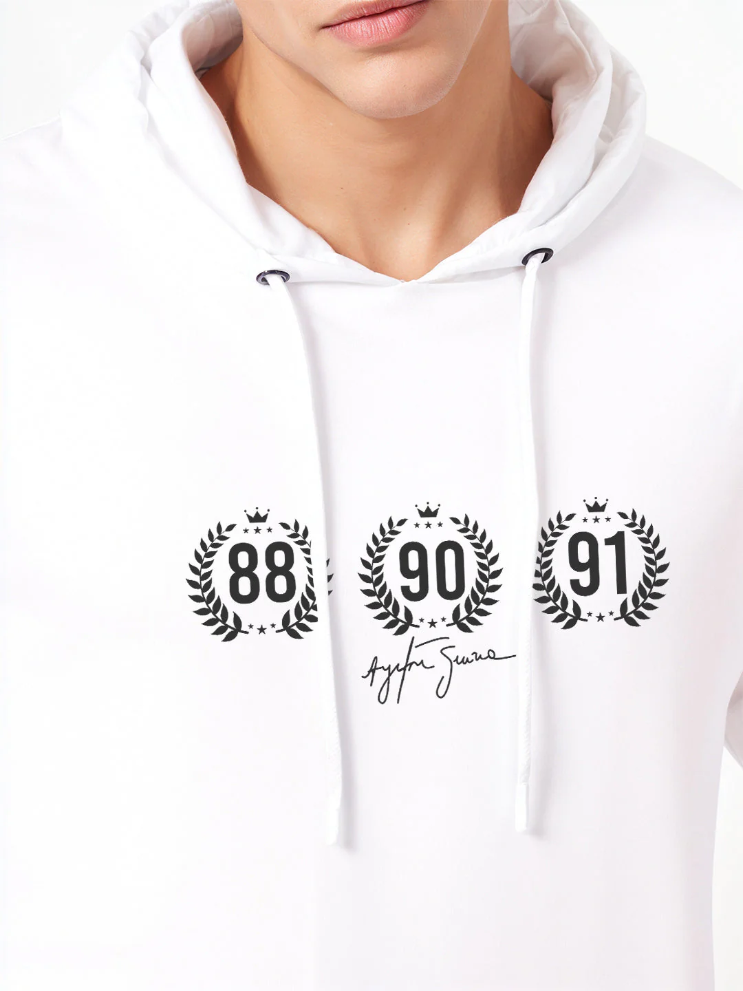 Ayrton Senna Hoodie - White - Image 6