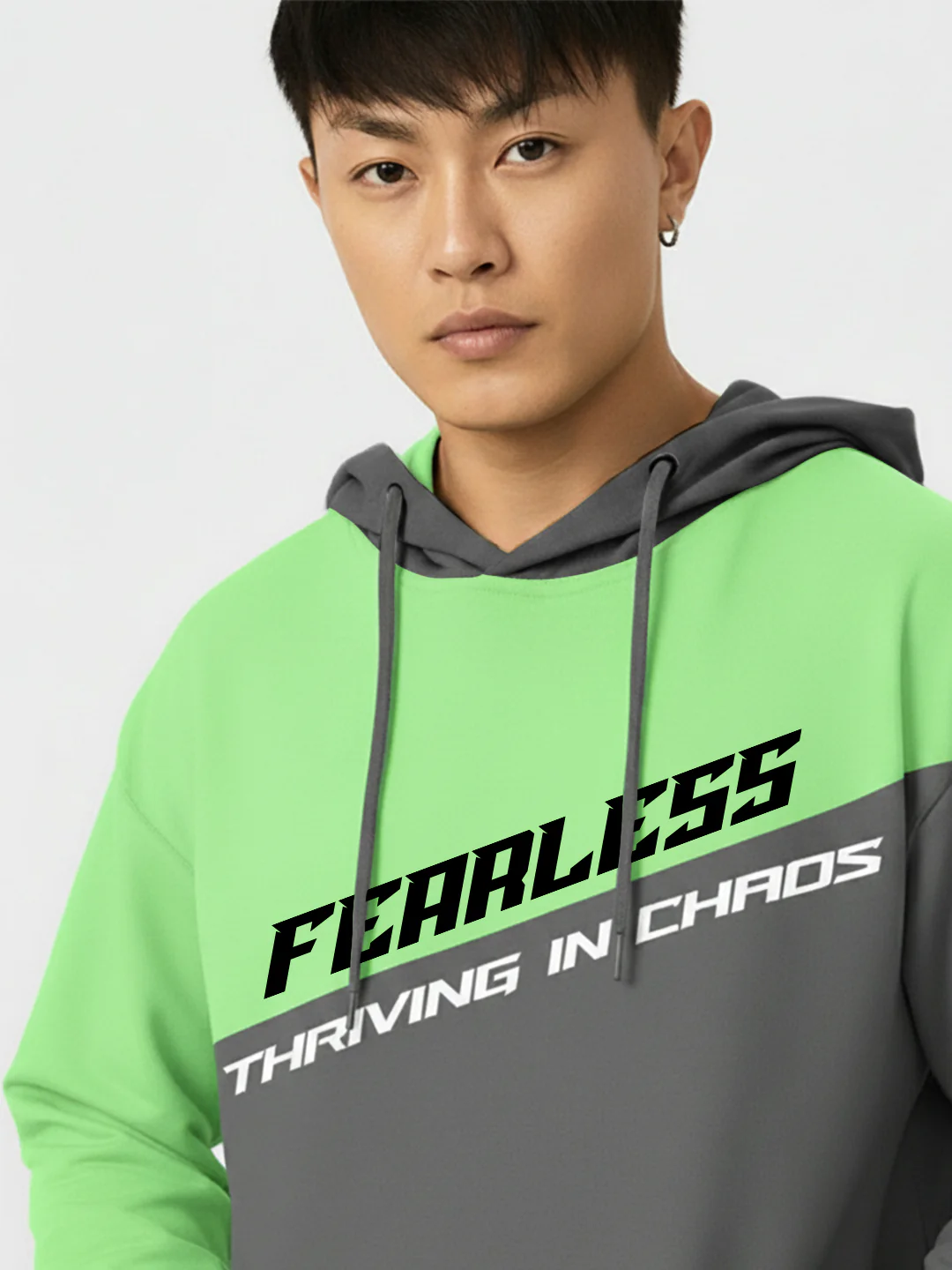 Fearless Oversized Hoodie - Multi Color - Image 5