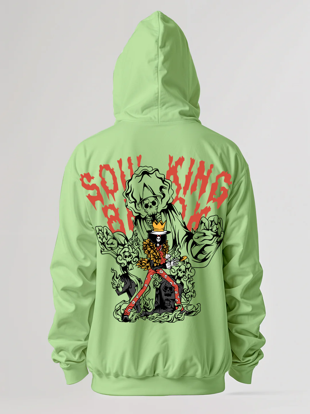 Soul King Brook Ovesized Hoodie - Pista Green