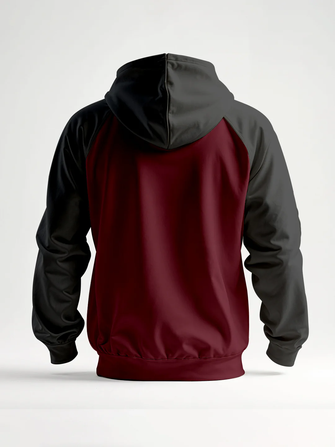 Raglan Oversized Zipper Hoodie - Image 2