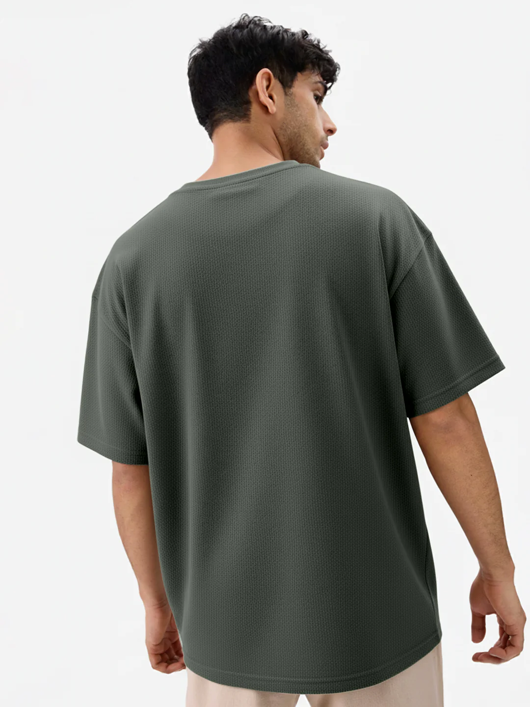 Street Sage Oversized T-Shirt - Green - Image 2