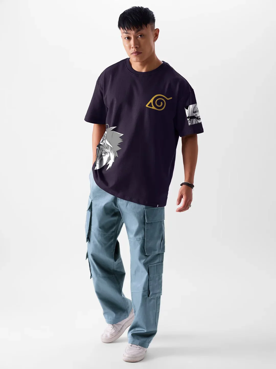 Death Reaper Seal Oversized T-Shirt - Image 4