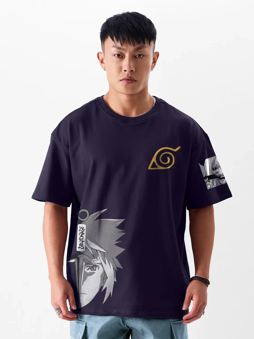 Death Reaper Seal Oversized T-Shirt - Image 5