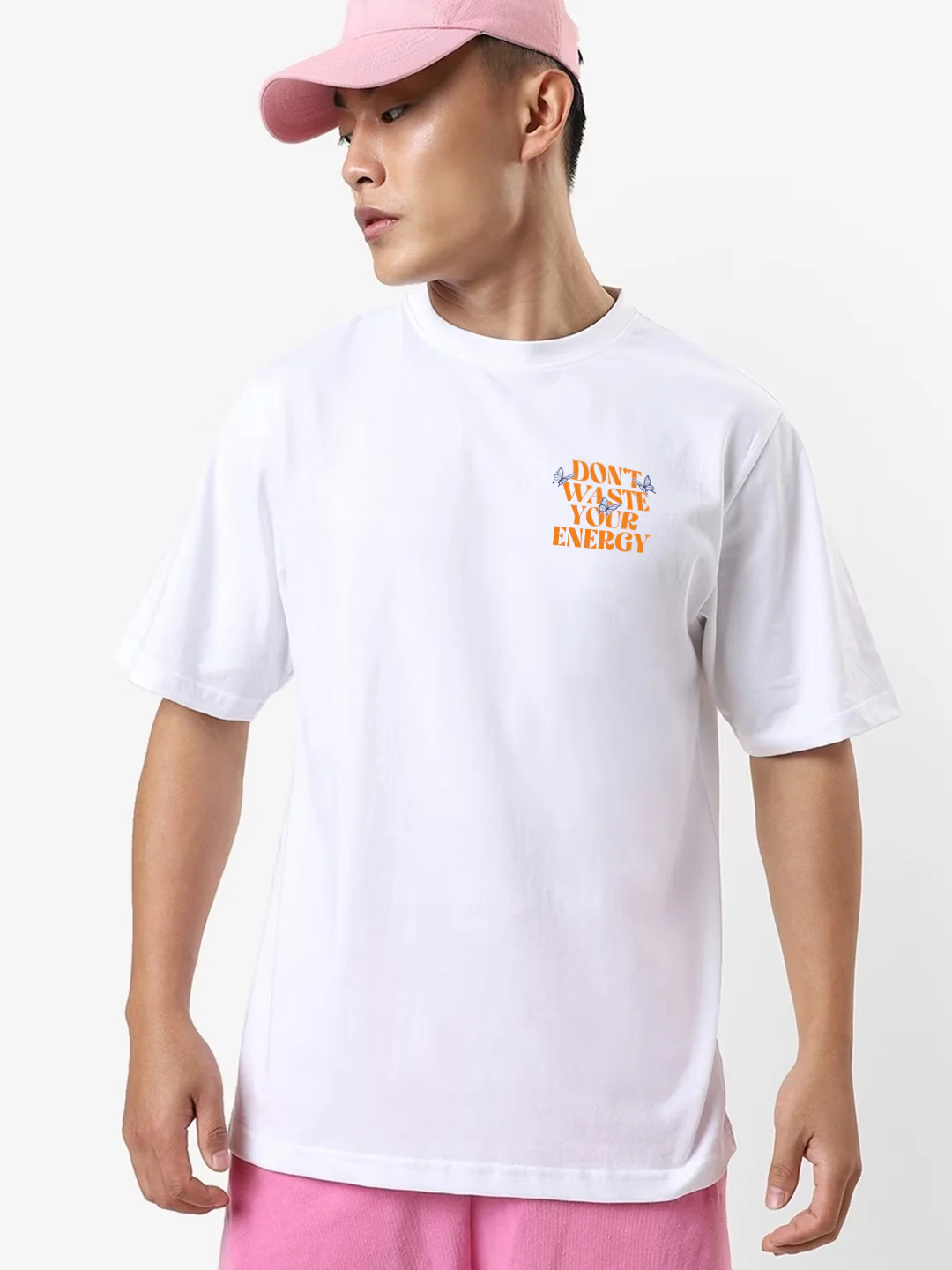 Don't Waste Your Energy Oversized T-Shirt - Image 3