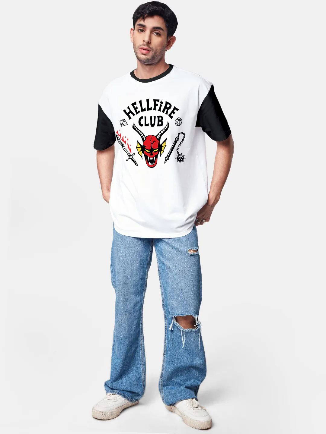 Hellfire Club Oversized T-Shirt - Image 4