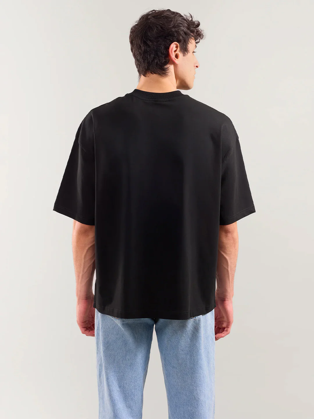 Jungle Vibes Oversized T-Shirt - Black - Image 2