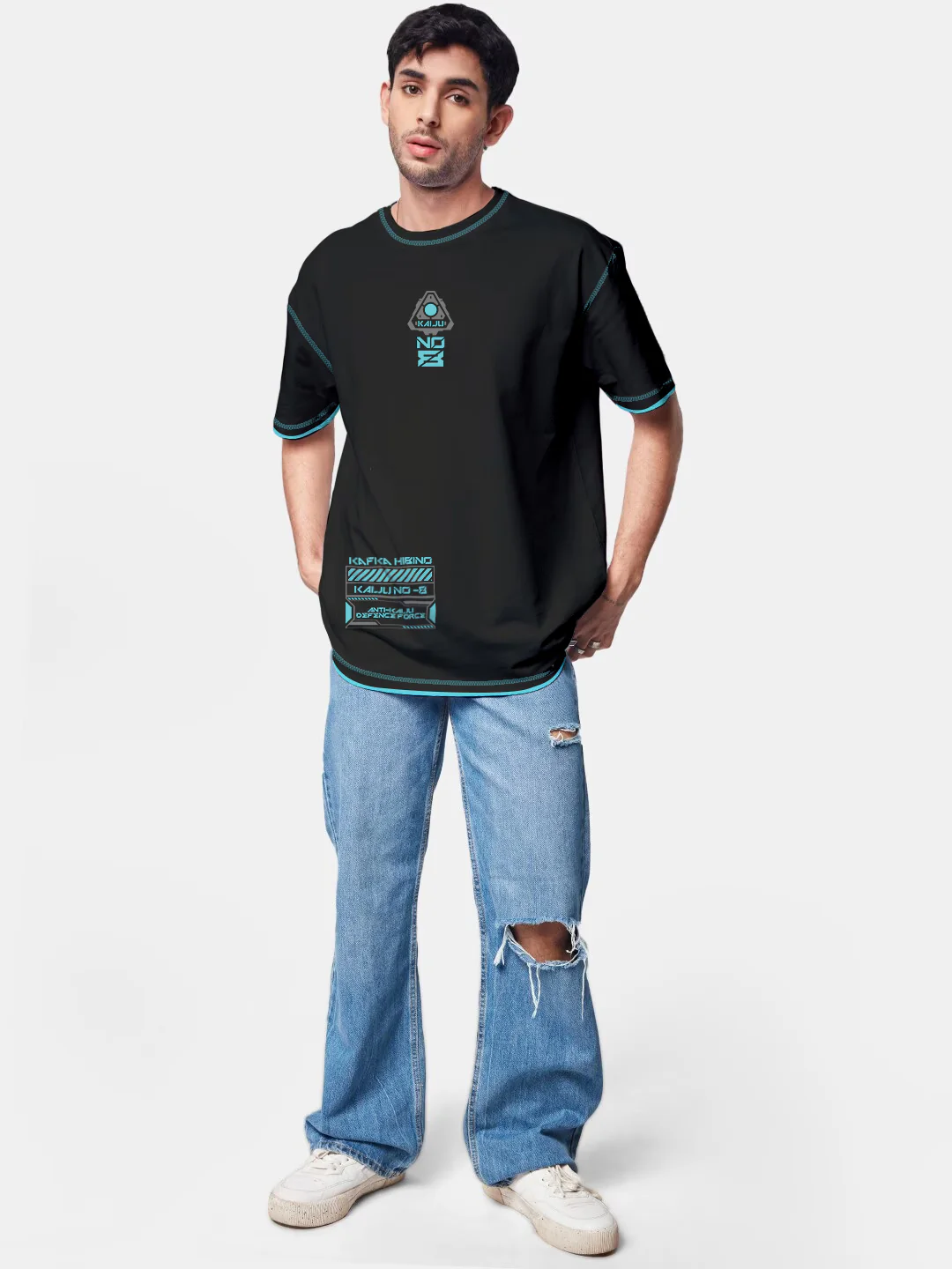 Kaiju No 8 Oversized T-Shirt - Image 4