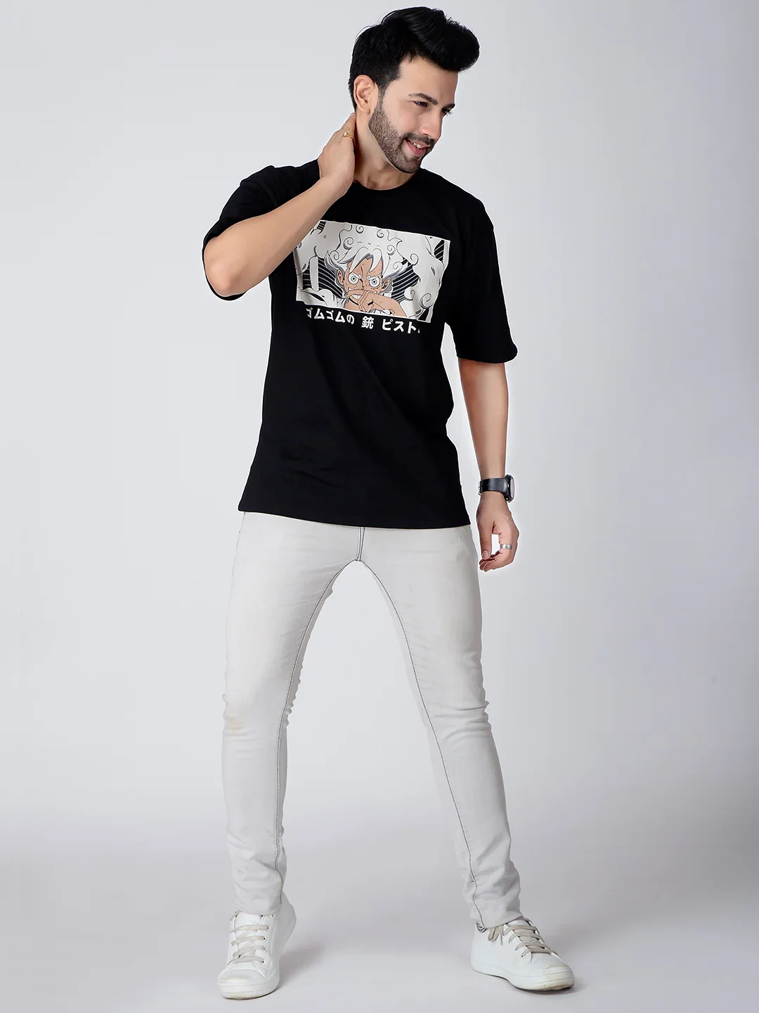 Luffy Gear 5 Oversized T-Shirt - Image 5