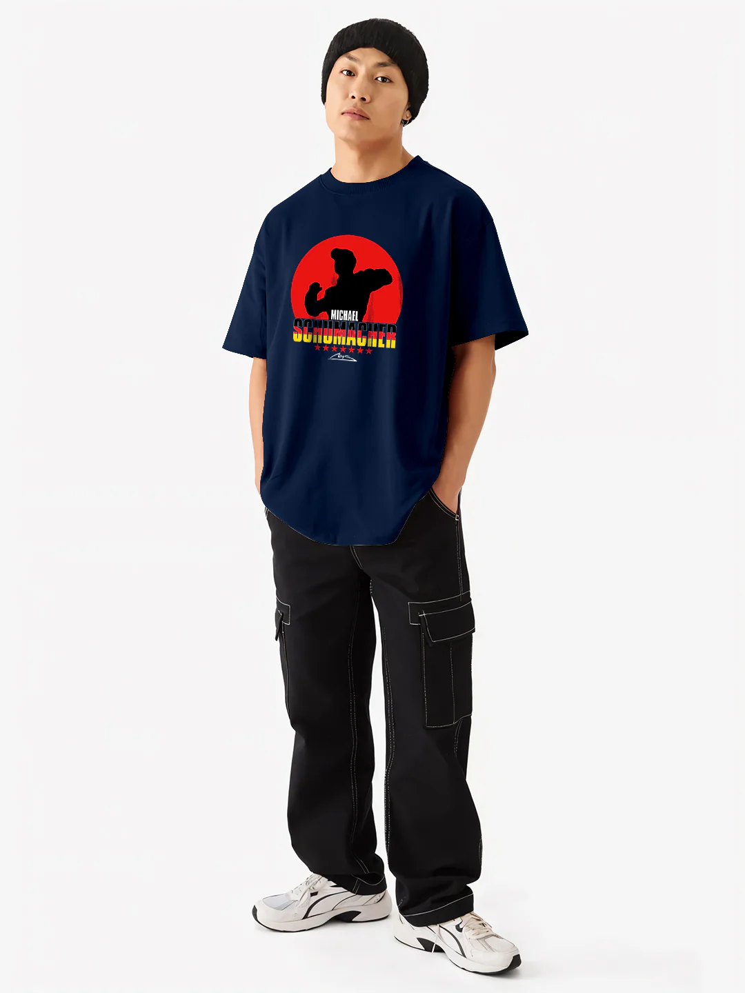 Michael Schumacher F1 Oversized T-Shirt - Image 3