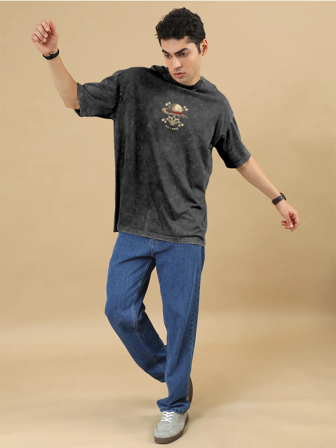 Mugiwara One Piece Oversized T-Shirt - Image 4