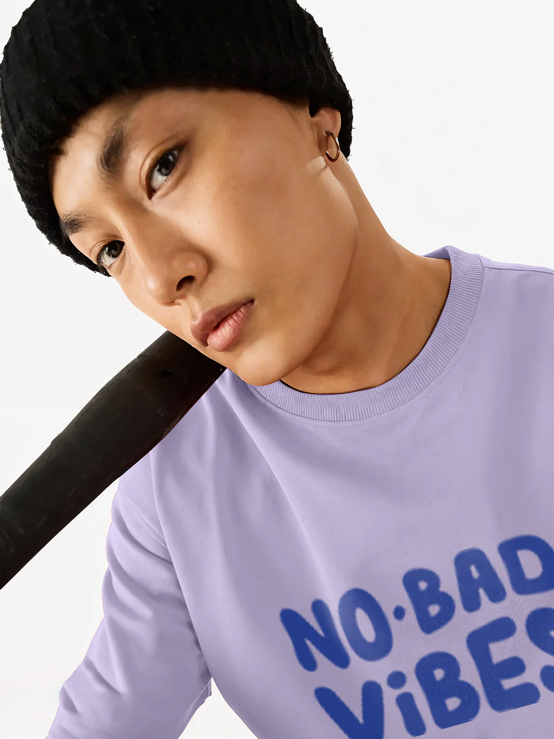 No Bad Vibes Oversized T-Shirt - Image 3
