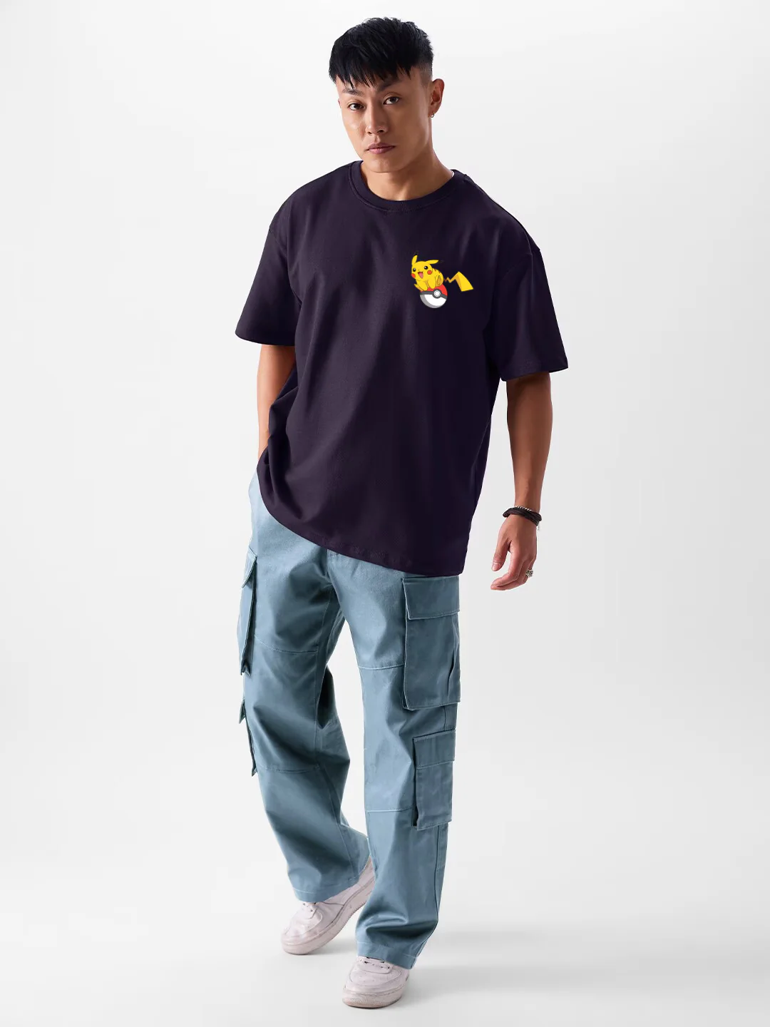 Pikachu Oversized T-Shirt - Image 5