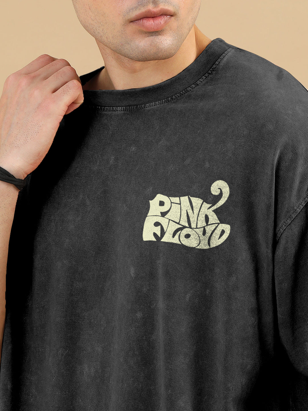 Pink Floyd Acid Wash Oversized T-Shirt - Image 5