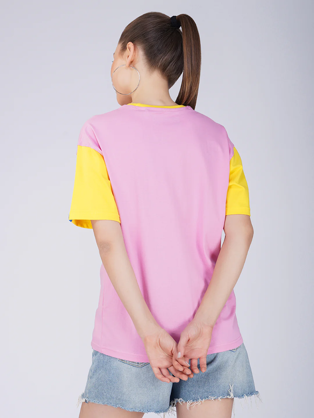 Plain Bum Bub  Women Oversized T-Shirt - Image 3