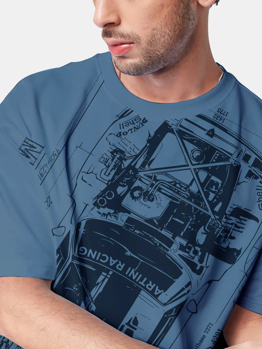 Porsche 911 Oversized T-Shirt - Image 5