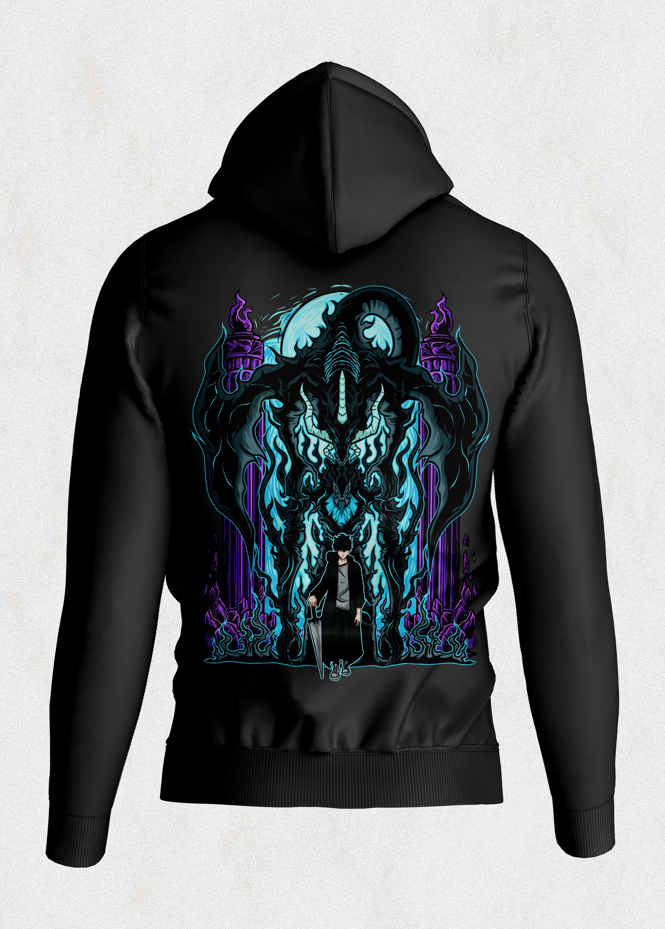 Solo Leveling Level Up Hoodie - Image 2