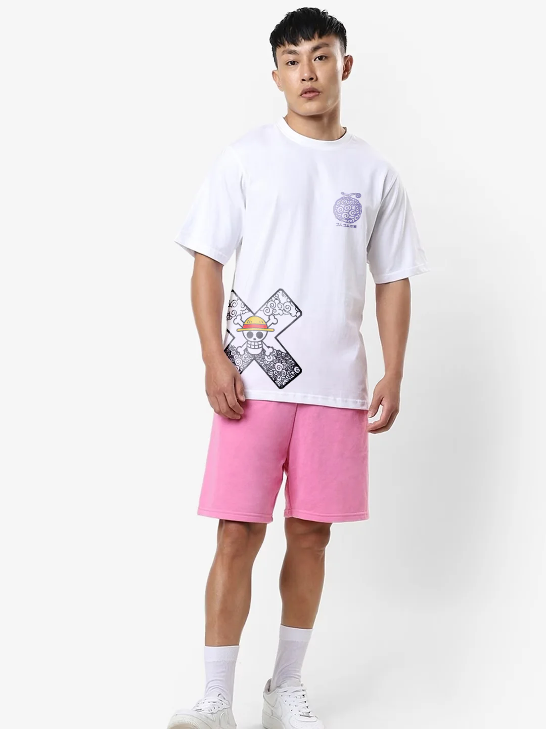 Straw Hat Luffy Oversized T-Shirt - Image 5