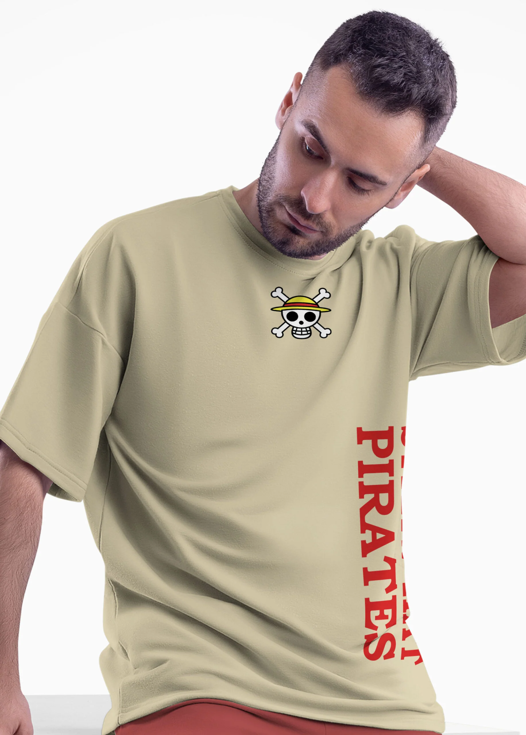 Straw Hat Pirates Oversized T-Shirt - Image 3
