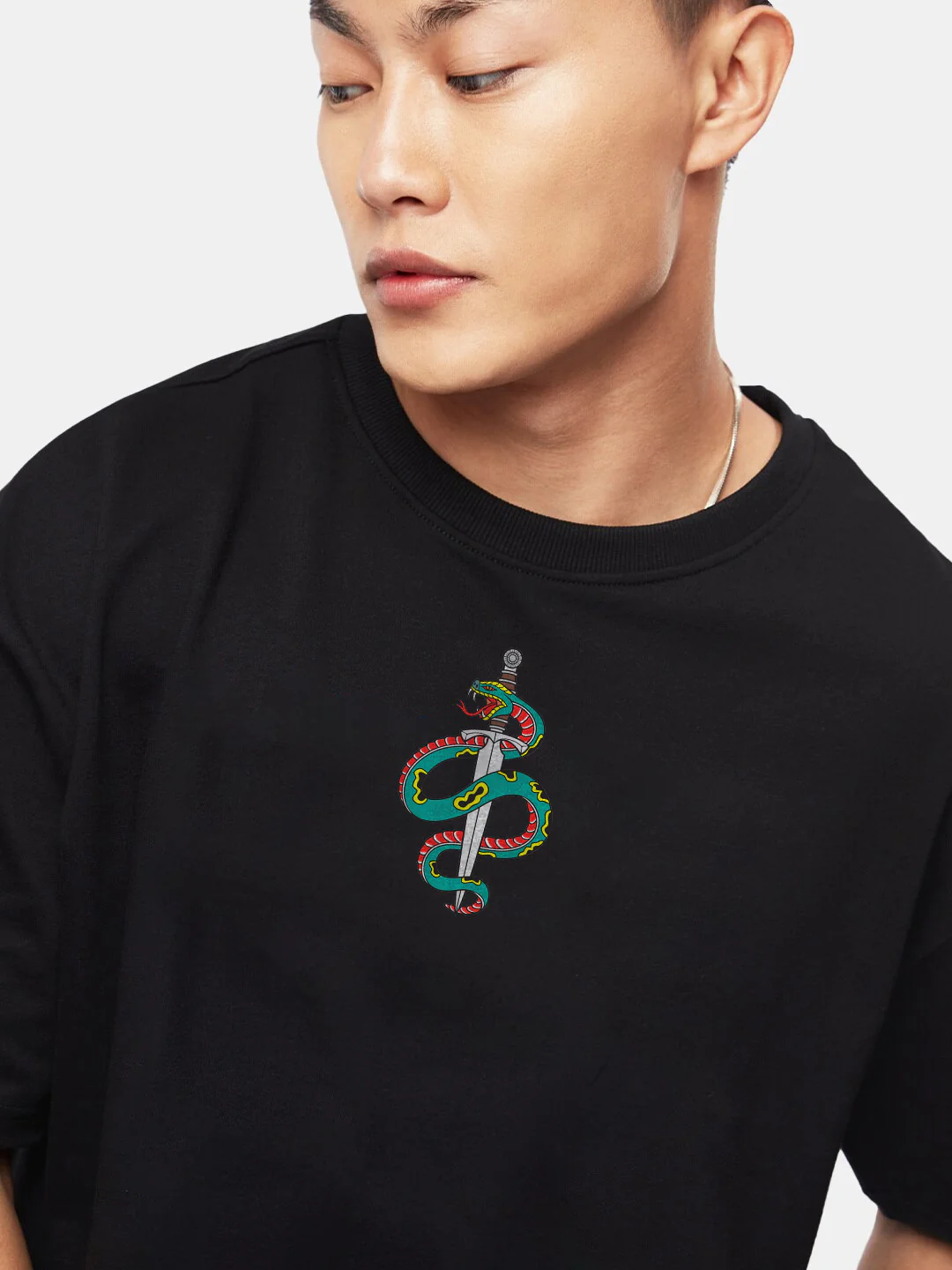 Trust No One Oversized T-Shirt - Image 5