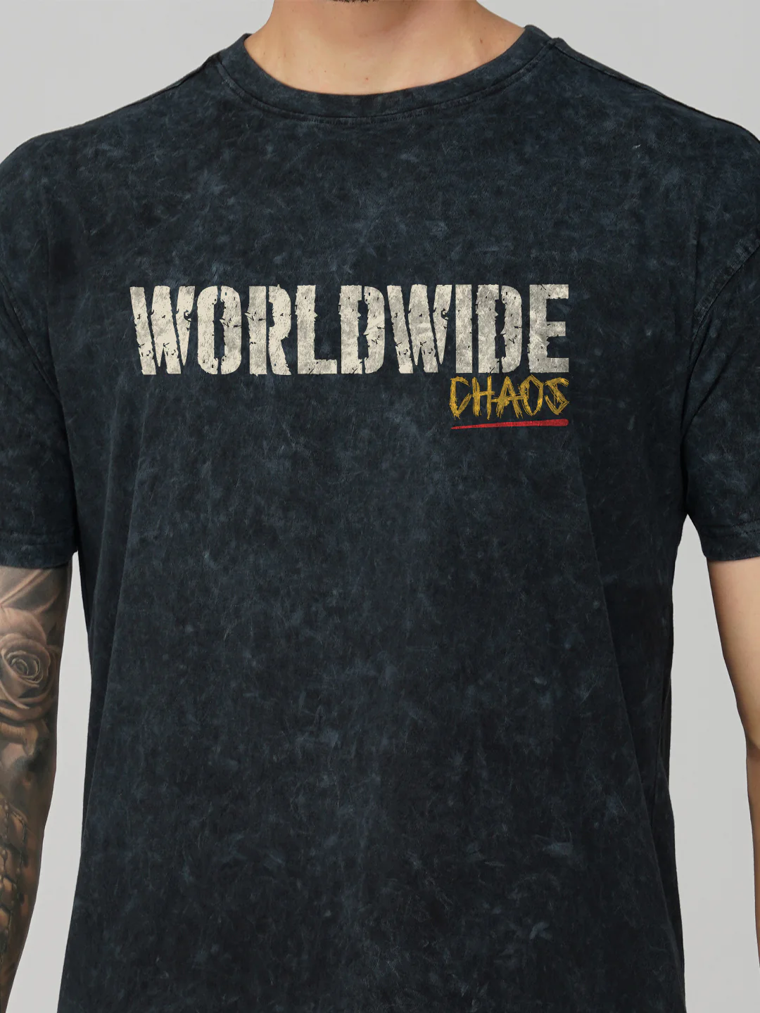 Worldwide Chaos Oversized T-Shirt - Image 6