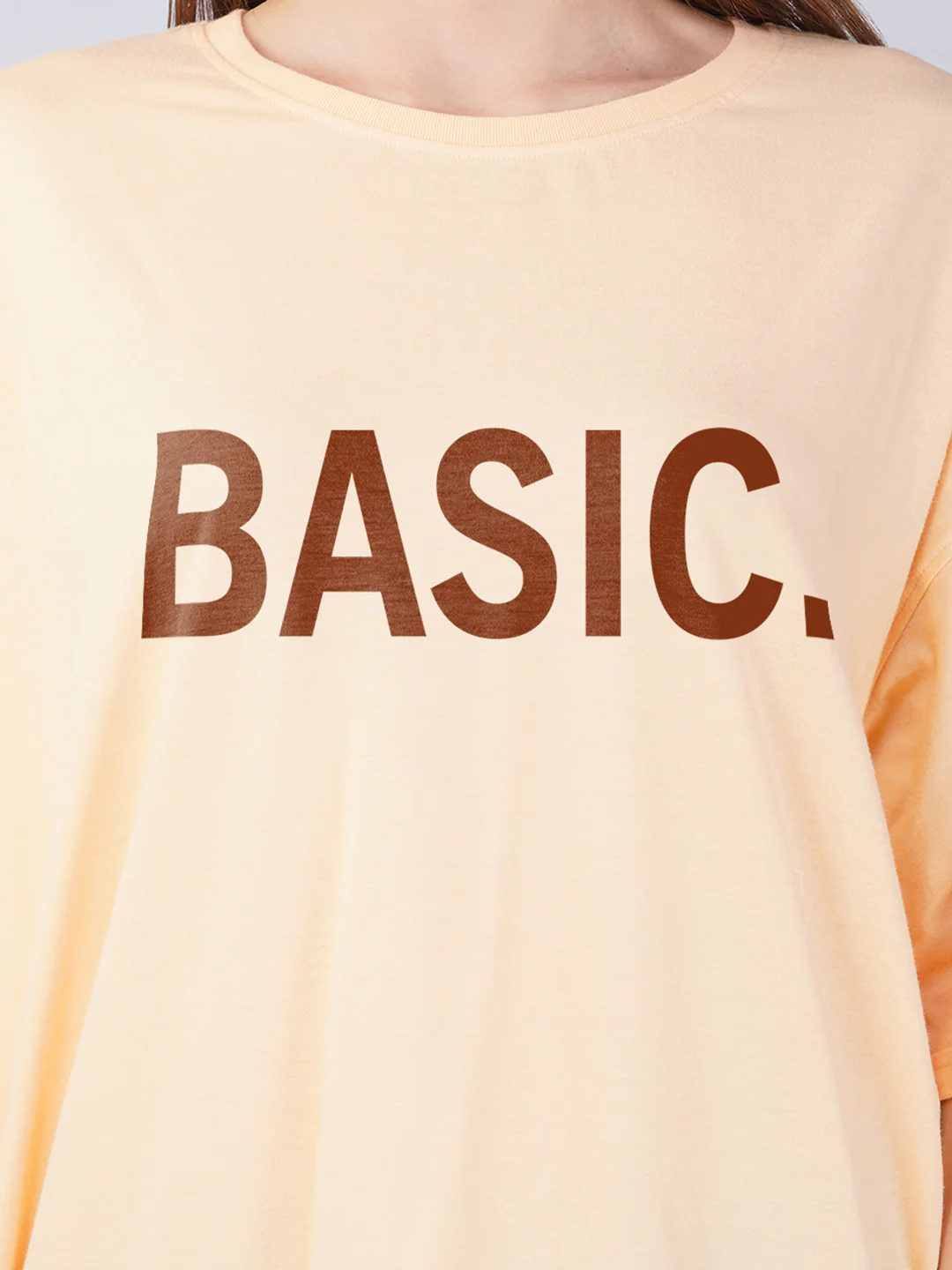 Basic Women Oversized T-Shirt - Image 4