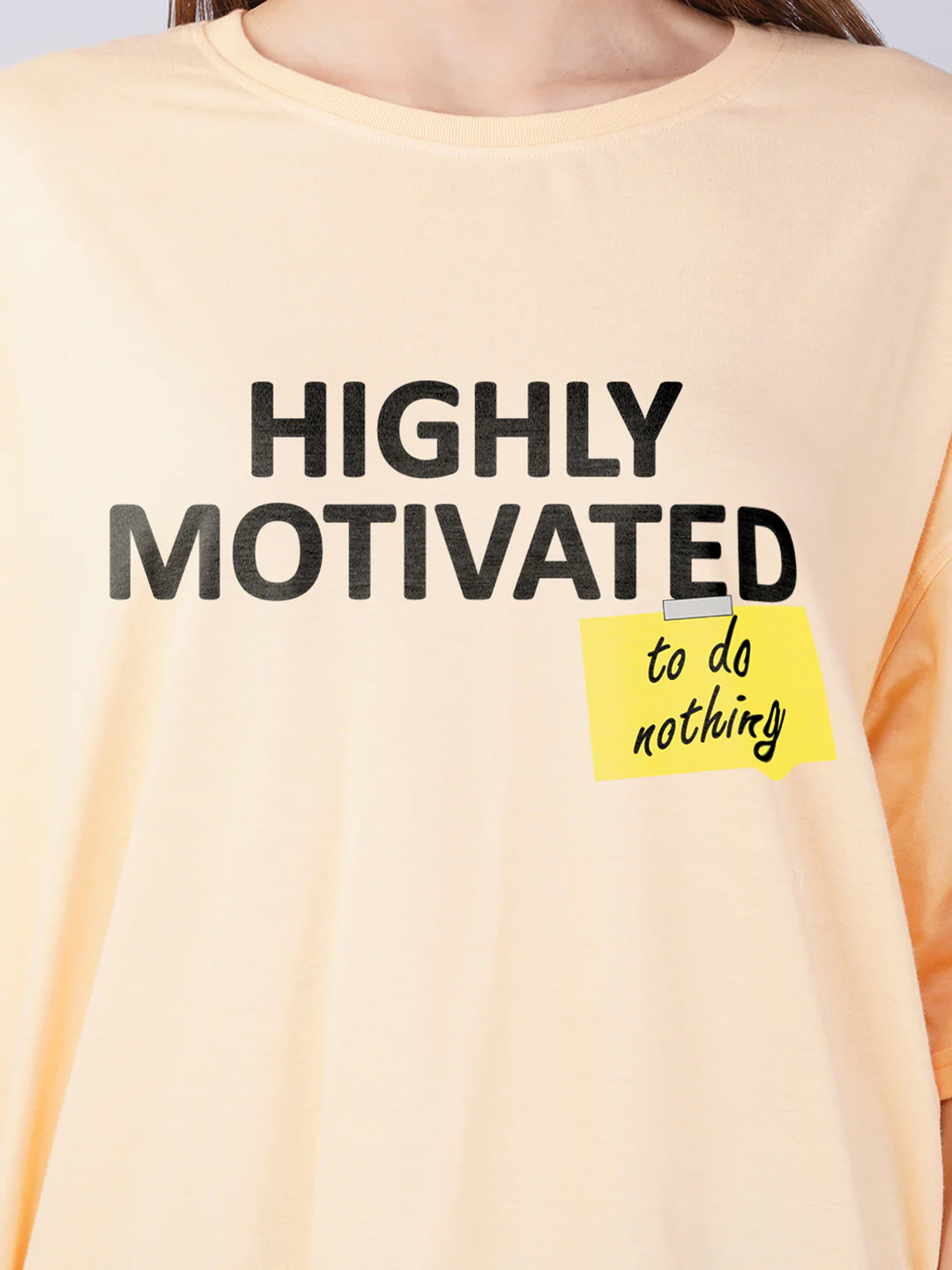 Highly Motivated Women Oversized T-Shirt - Image 5