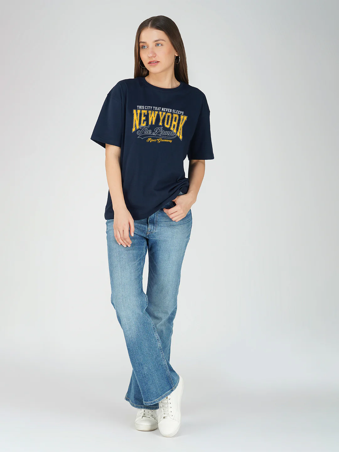 Newyork Women Oversized T-Shirt - Image 2