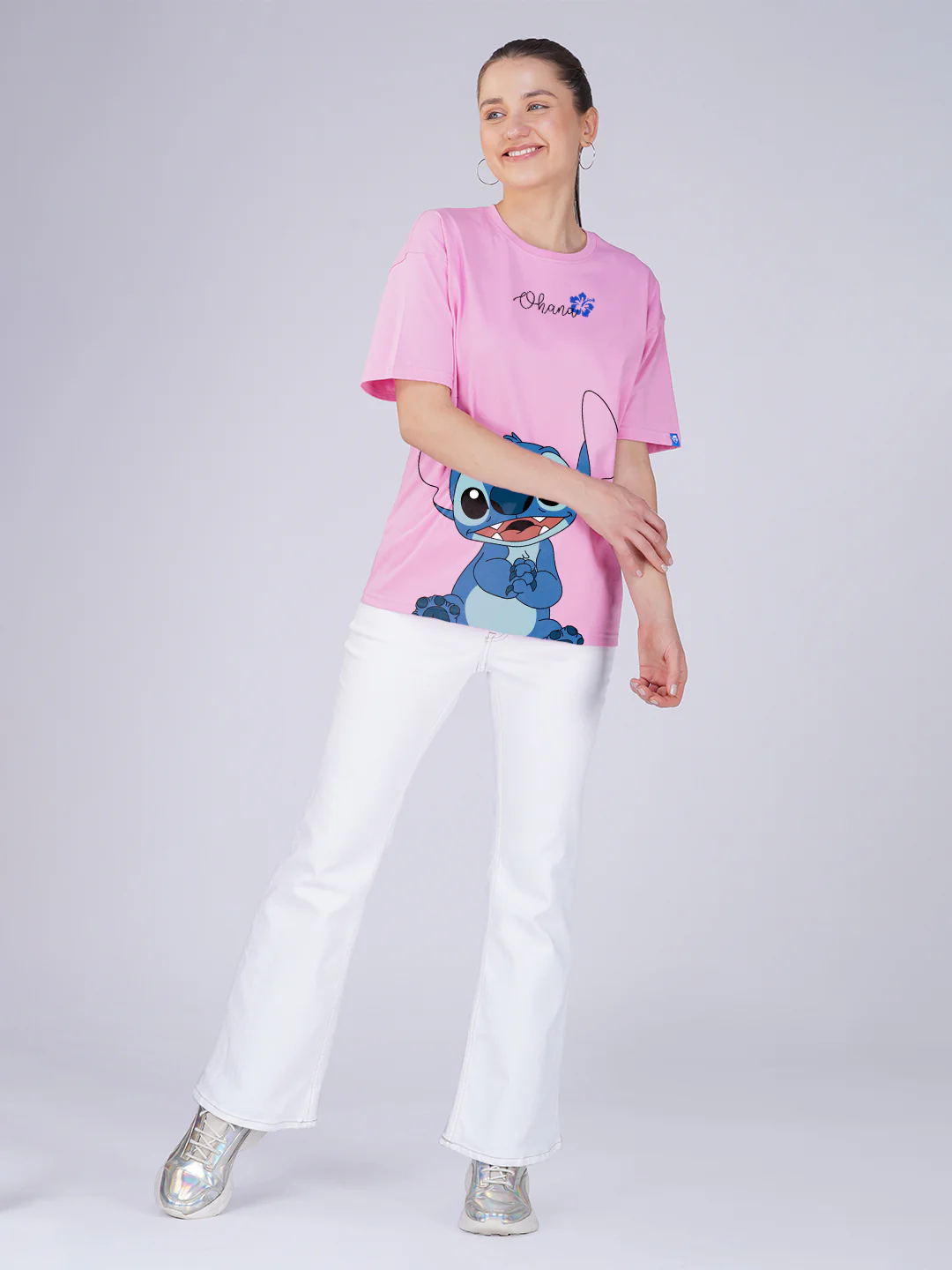 Ohana Women Oversized T-Shirt - Image 3