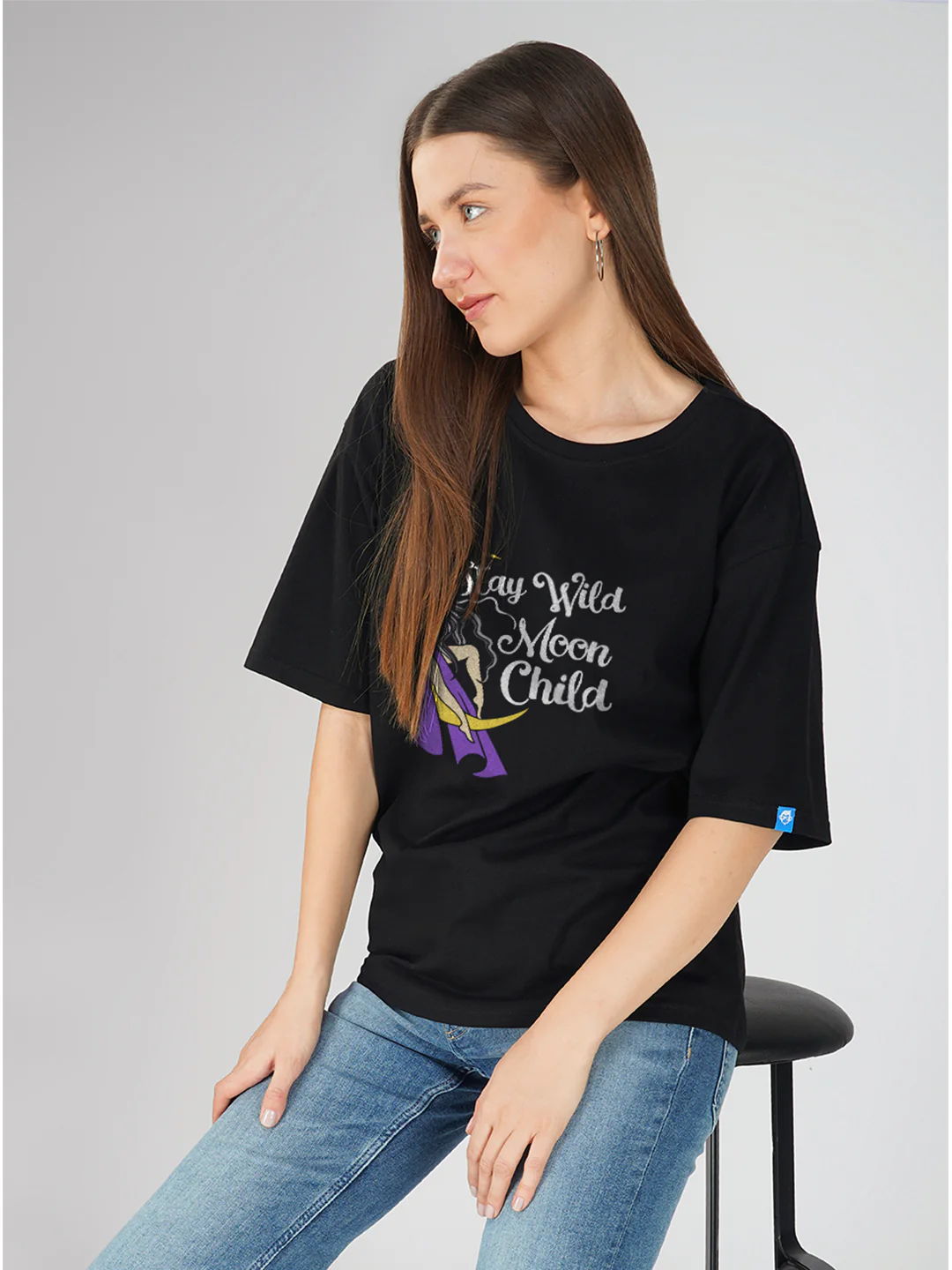 Stay Wild Women Oversized T-Shirt - Image 4